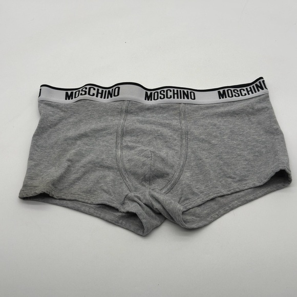 Men's moschino underwear Large GRAY) Booties - Picture 1 of 8